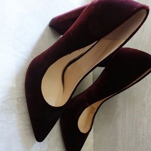 Wine Red Stiletto Heels